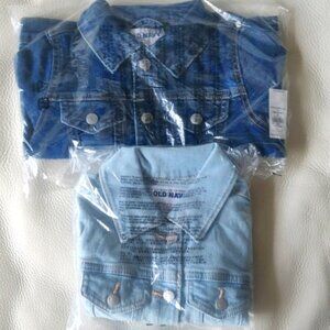 Old Navy Denim Jackets 5T x 2